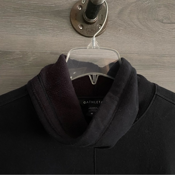 Athleta Black Turtleneck Sweatshirt - Picture 4 of 9